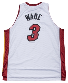 Dwyane Wade Signed Miami Heat Home Jersey (Player LOA & JSA)